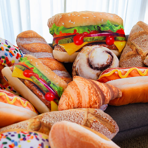 Gooey Cinnamon Bun Pillow