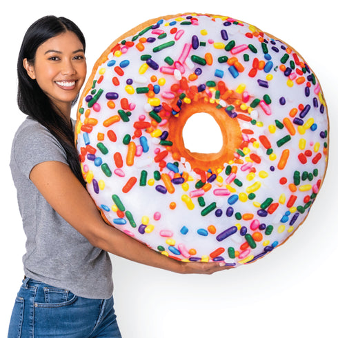 Sprinkle Donut Pillow