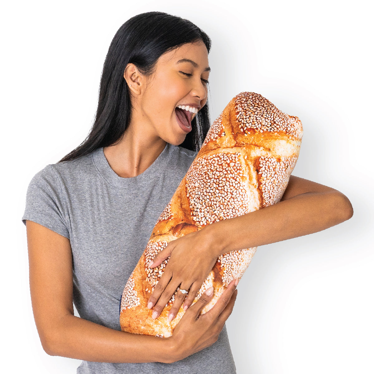 Fun Baguette Bread Cushion – Peppery Home