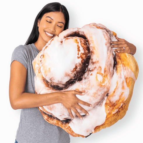 Gooey Cinnamon Bun Pillow