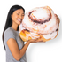 Gooey Cinnamon Bun Pillow