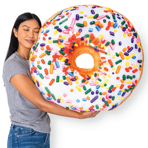 Sprinkle Donut Pillow