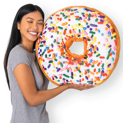 Sprinkle Donut Pillow