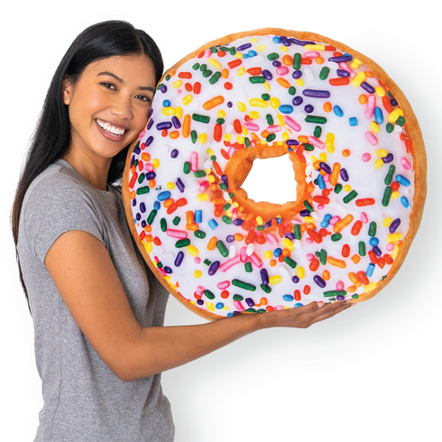 Sprinkle Donut Pillow